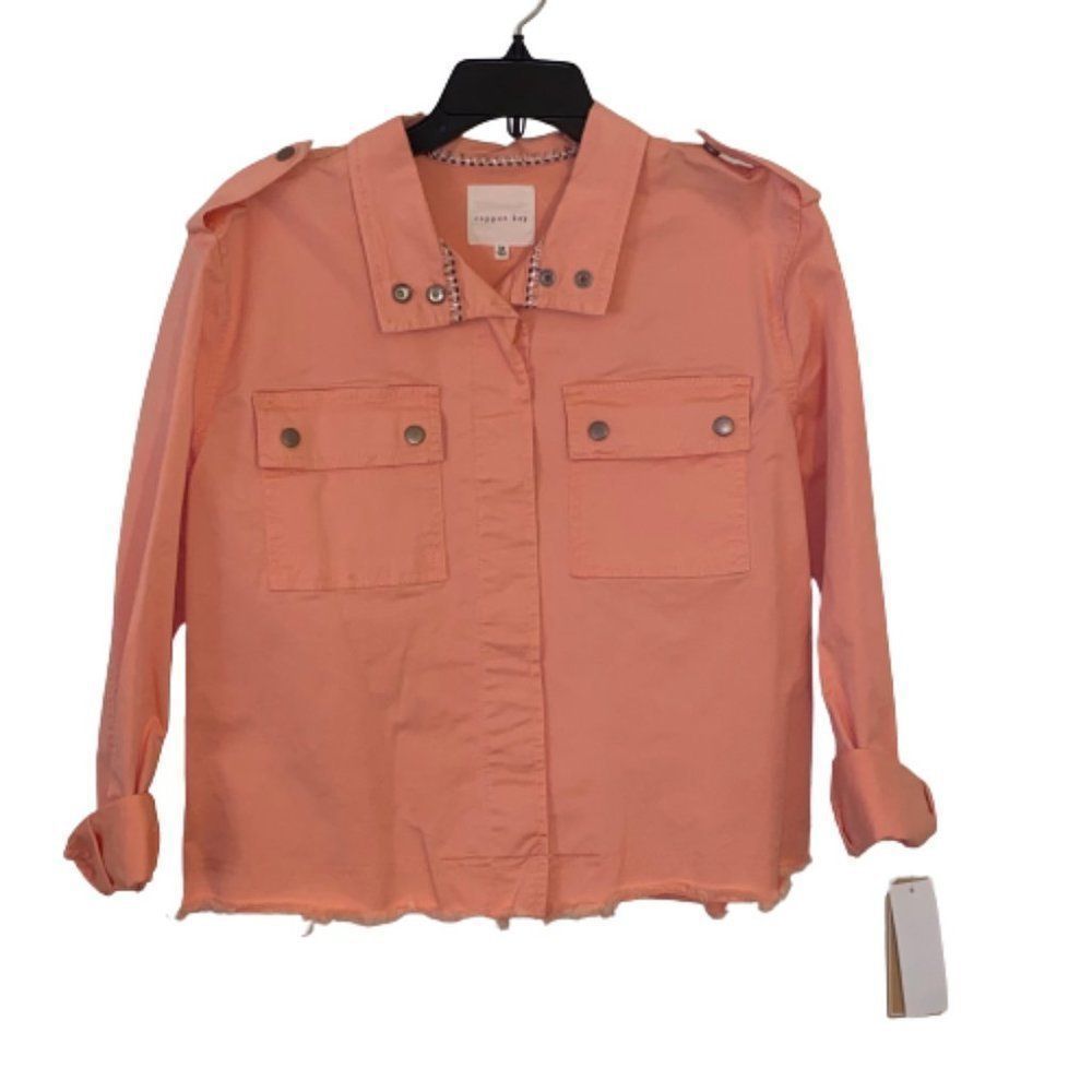 🆕Copper Key Salmon Fringed Jacket size XS
